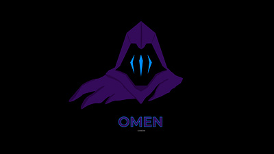 Omen From Valorant (Colour Version) branding design icon illustration logo poster vector