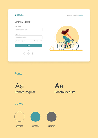 Login UI logindesign loginpage loginui ui uichallenge uidesign uiux