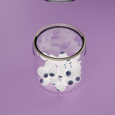 Eye bar 3d bar blender eye illustration render