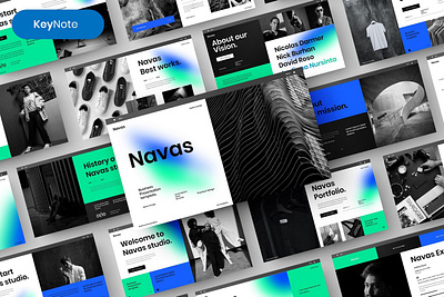 Navas Multipurpose Template clean colorful company corporate google slides keynote modern multipurpose multipurpose template photography pitch deck portfolio powerpoint presentation studio template unique web design web development website