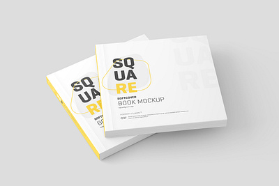 Square Softcover Book Mockup book book mockup books books mockup brochure design illustration logo mock up mock up mock ups mockup mockups presentation psdmockup softcover square square brochure square mockup ui