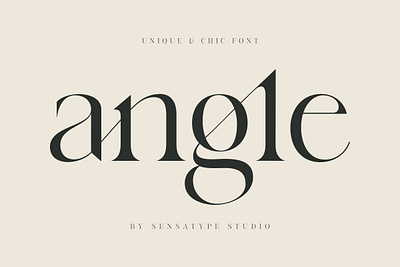 angle - unique & chic font advertising branding classy display display fonts elegant fashion font fonts lettering logo magazine minimalist modern sans serif serif stylish typeface typography unique