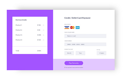 Credit Card Checkout cardcheckout cardcheckoutdesign checkoutdesign credit creditcard creditcardcheckoutdesign creditcarddesign dailychallenge dailyuichallenge debitcard design ui uichallenge uidesign uiuxdesign ux uxdesign