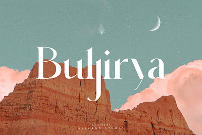 Buljirya Modern Serif Typeface advertising branding classy design display display font elegant fashion font fonts lettering logo magazine minimalist modern sans serif serif typeface typography unique