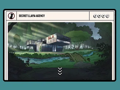 Secret Llama Agency NFT animation blockchain design graphic design illustration interface minting motion graphics nft nft art nft collection ui user experience user interface ux web design website website design