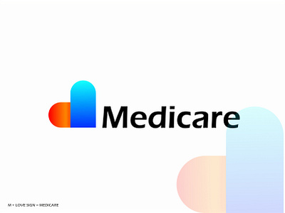 MEDICARE MODERN LOGO app logo business logo graphic design hospital logo icon logo letter grid letter mark logo logo collection logo design logo trend logos love logo m letter logo medical logo medicare logo minimal logo modern concept modern logo vector logo
