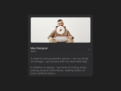 About Card design mobile app ui ux