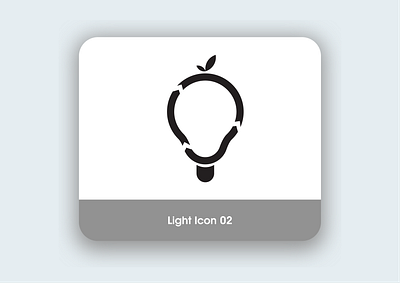 Light Icon advance brain brainstorming branding bulb creative design icon illustration light logo recycle technology vector