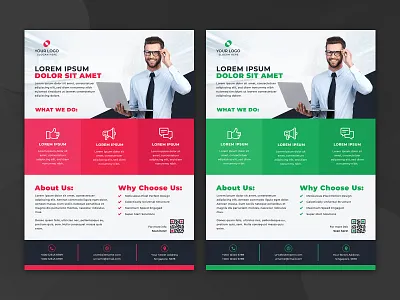 Corporate Flyer Design Template a4 advertisement agency business company corporate creative flyer flyer layout leaflet marketing minimal modern poster print professional flyer real state simple template