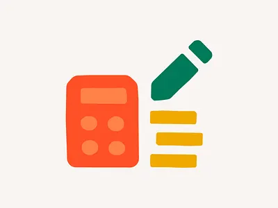 Lithic Icon pt. I bank calculator coins design digital fintech flat graphic design grid icon icons illustration logo math money pencil screen stone technology vector
