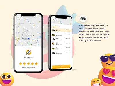 Captain - A ride hailing app(a fresher look) 3d icons design figma illustration minimal mobile app mobile app design product design ride ui ui design ux ux design