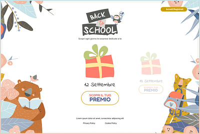 School promotion code design figma gift illustration logo promotion school promotion ui