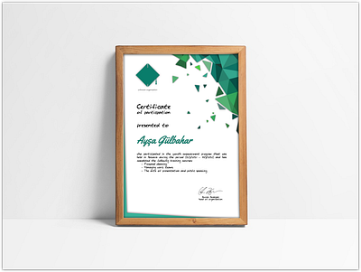 Certificate of participation SMART DESIGN