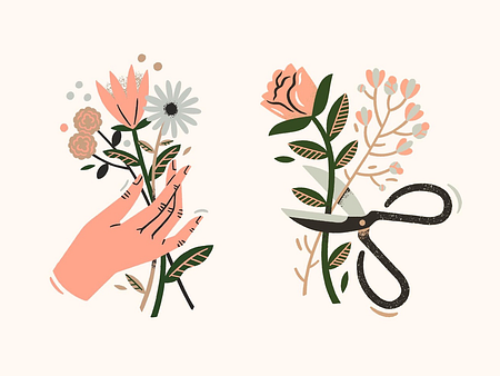 Browse thousands of Bouquet images for design inspiration | Dribbble