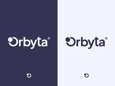 Orbyta logo concept brand brand identity branding circle flat logo