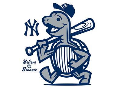 Yankees wear 'Bronxie the turtle' T-shirts