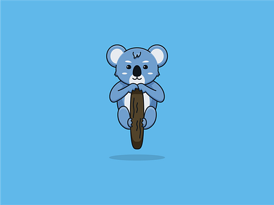 Koala animal animal character character character design desain design illustration koala vector