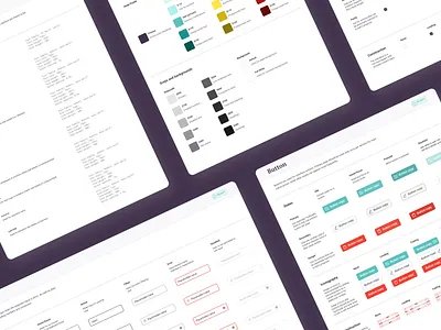 Design System buttons colors designsystem inputs nielsjoop product productdesign system systemdesign type ux uxdesign visualdesign