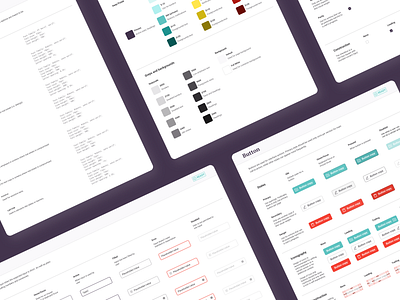 Design System buttons colors designsystem inputs nielsjoop product productdesign system systemdesign type ux uxdesign visualdesign