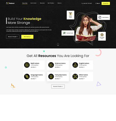 Study website design 3d animation branding design graphic design illustration illustrator logo mockup psd motion graphics photoshop ui ui design vector