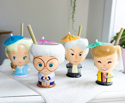 Golden Girls - Cupful of Cute beeline creative character design cupful of cute cute illustration jerrod maruyama kawaii merchandise