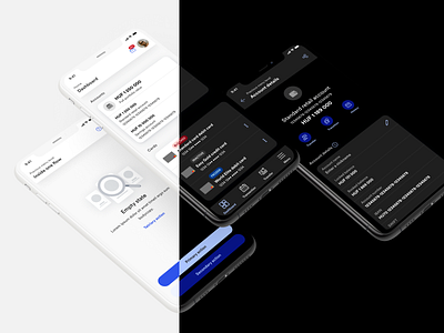 Design System light/dark theme dark mode designsystem interface mobil mobilapp theming ui whitelabel