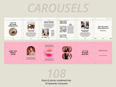 Instagram Carousel Template for Small Businesses art direction brand design brand identity branddesign branding canva design editable template graphic design graphicdesign instagram instagram carousel instagram post instagram story instagram template instagram theme social media ui visual design