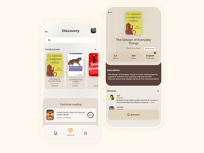 Ebook app concept app book borrow branding design ebook illustration landing logo mobile ui uiux user experience user interface user interface design userinterface ux ux design uxdesign uxui