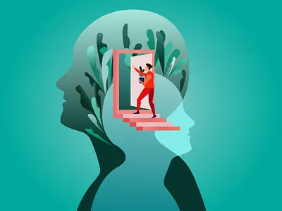 Conceptual Illustration fashion illustration vector