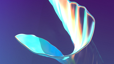 Glass material and lighting experiment 3d c4d cinema 4d colorful design experiment glass illustration lighting motion graphics refraction