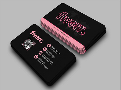 I will do creative and minimalist business card design animation bank card beauty card branding business card business card design business cards card cards credit card design fiverr graphic design graphic follow icon illustration logo logo design ux vector