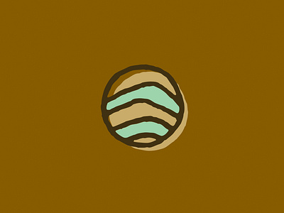 Elemental Icon - Sediment branding earth elemental icon illustration layers nature rock sediment