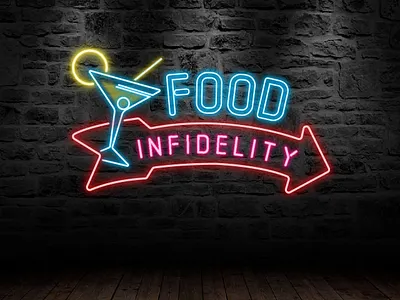 Neon Sign Logo Design 3d logo animation bank card beauty card branding business card business card design business cards business logo design discount fiverr gig illustration lighting logo offer sign logo twitter upwork