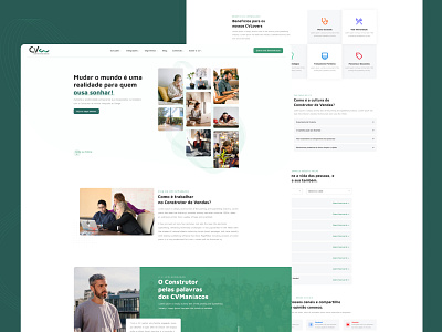 CV - Página de Carreiras construction design mobile ui ui ux website design