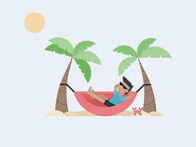 Beachy illustration design graphic design illustration vector