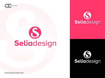 Seliadesign anoirchafik brand branding casablanca creative design graphic design idea illustration logo logodesign logoidea marrakech morocco motion graphics pink s selia selidesign ui