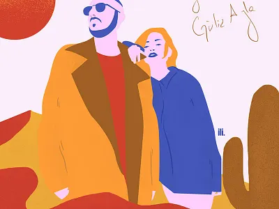 Ege Çubukçu - Güliz Ayla artist character illustration