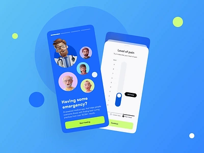 Cure AI - AI Powered Healing App ai animation appdesign dailyui design dribbble heal illustration injury medic minimal motion pain ui uiux userinterfacedesign ux