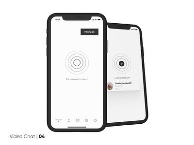 Video Chat | Discover app concept design figma ios app ui ui design user interface