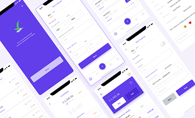 Peer-to-Peer Payment App design designs fintech payment ui uiux ux uxdesign