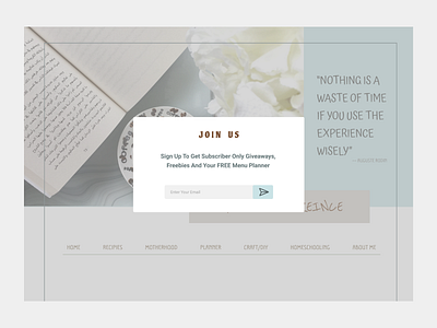 #DailyUI #026 - Subscribe