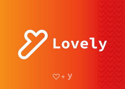 Lovely animation branding design graphic design icon identity illustration logo love love design love idea love logo love y lovely minimal motion graphics vector y latter