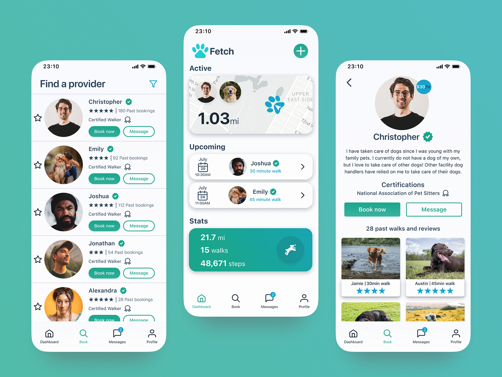 dog-walking-app-by-trey-underwood-on-dribbble