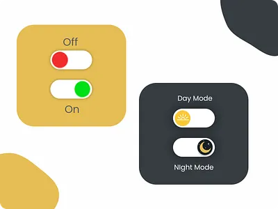 On/Off Switch. Challenge #15 3d animation dailyui graphic design logo motion graphics ui