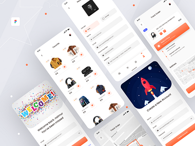 E-commerce - Mobile App (Part 3) 2020 trend app app design branding creative e commerce e commerce app e commerce design e commerce shop fashion fashion app interface minimal mobile app mobile app design mobile design mobile ui ui uiux ux