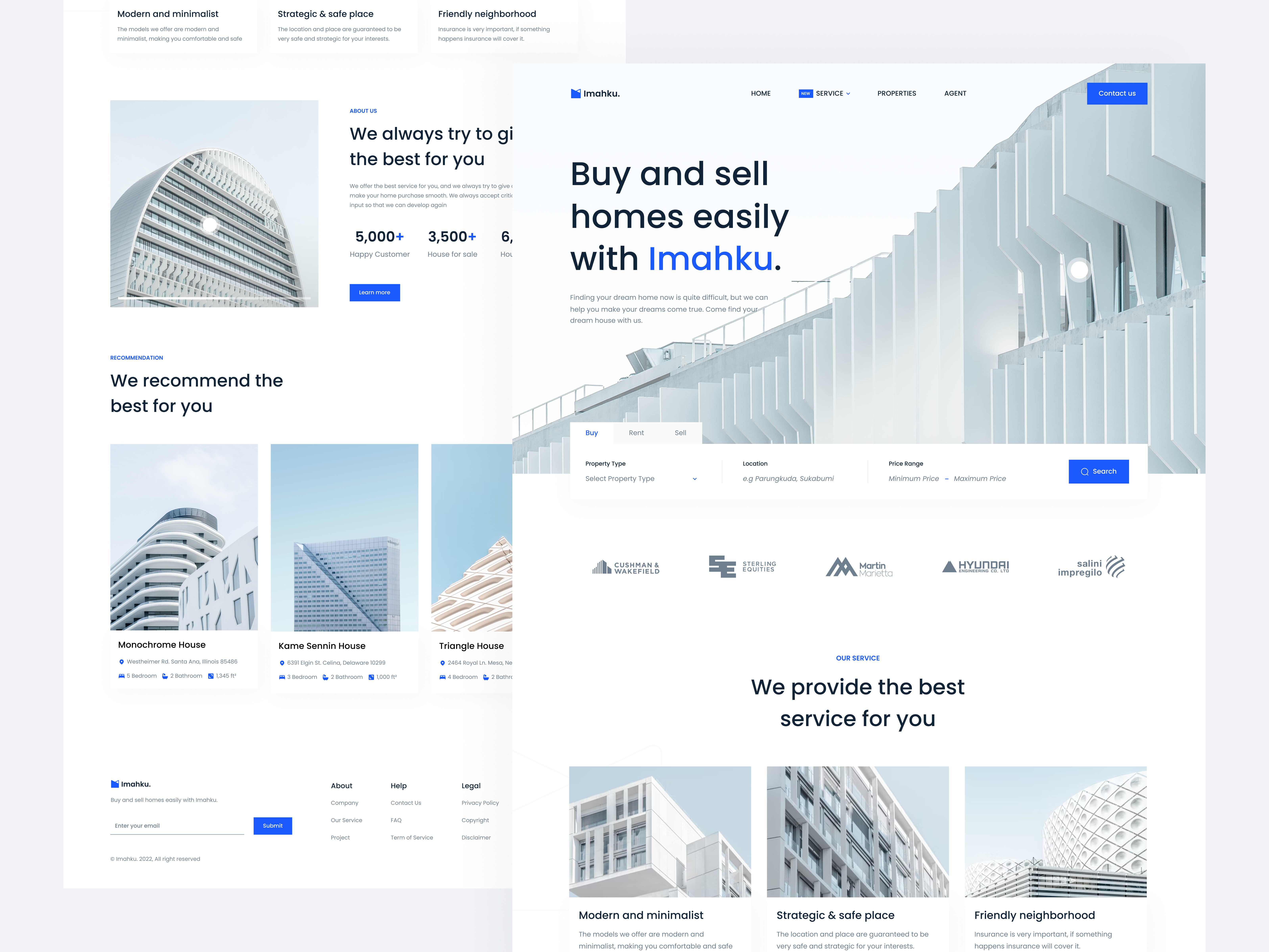 Example of Landing Page Design