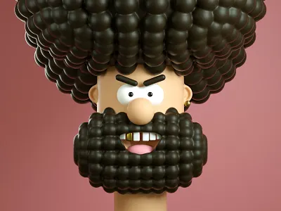 3d character illustration 3d art artist beards character character art character concept character creation character designer cinema 4d design digital illustration illustration man nft nft generation octane render