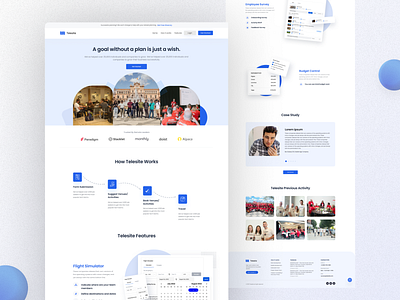 Telesite Event Management landing page agency landing page clean minimal landing page creative landing page event landing page event management landing page landing page landing page 2022 travel landing page ui ux design uiuxdesign website