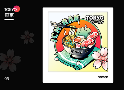 Food-Ramen design food food ramen icon illustration japan ramen tokyo ui