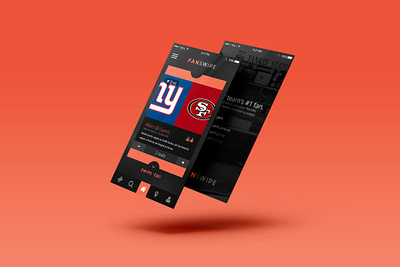 Ticket & Event UI Kit for Figma — Download now! app bold bright clean event ui football mobile mobile app mobile ui mockup orange smartphone sports sports fans sports ui ticket ticketing tickets ui ui kit